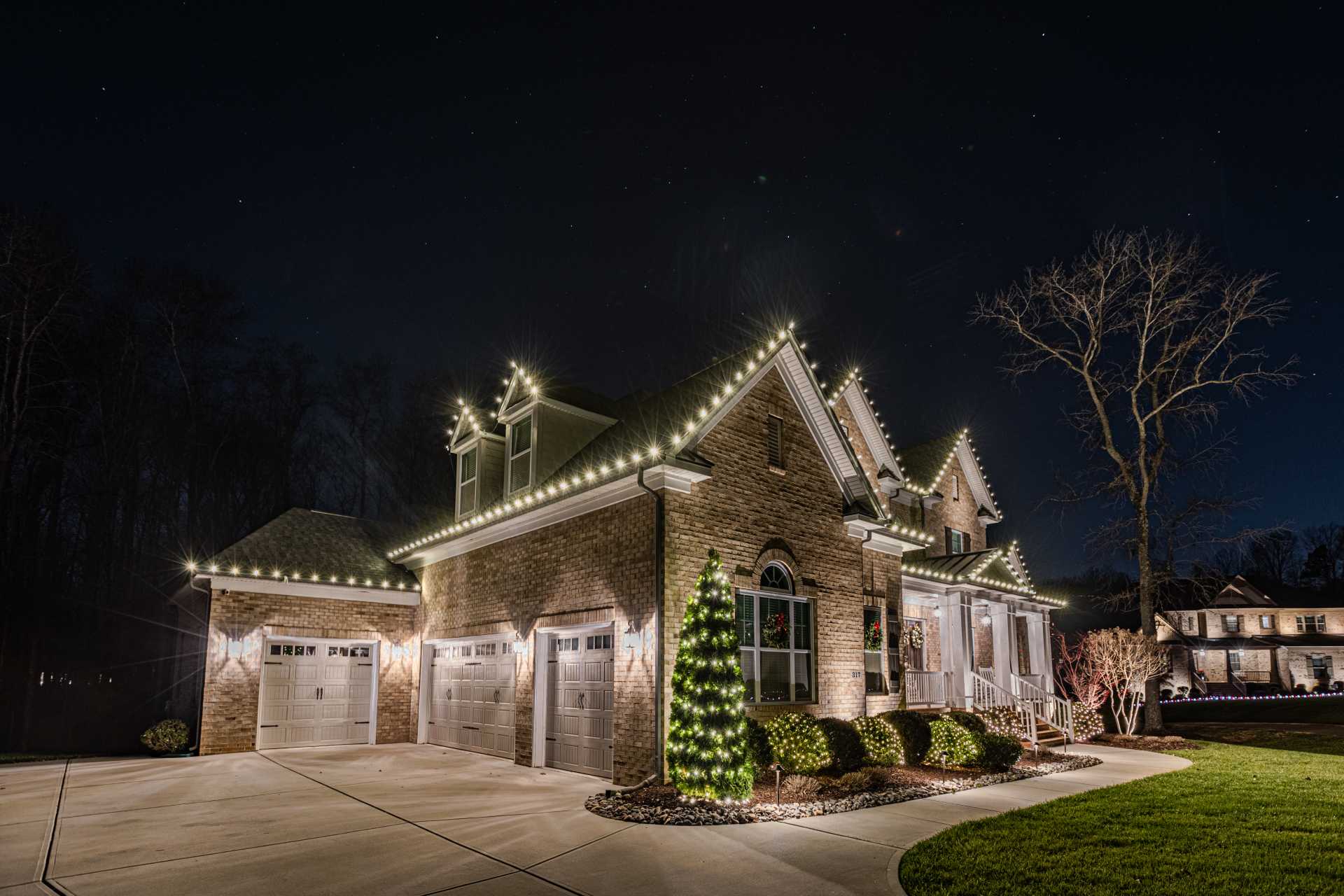 Fulton County Christmas lights display